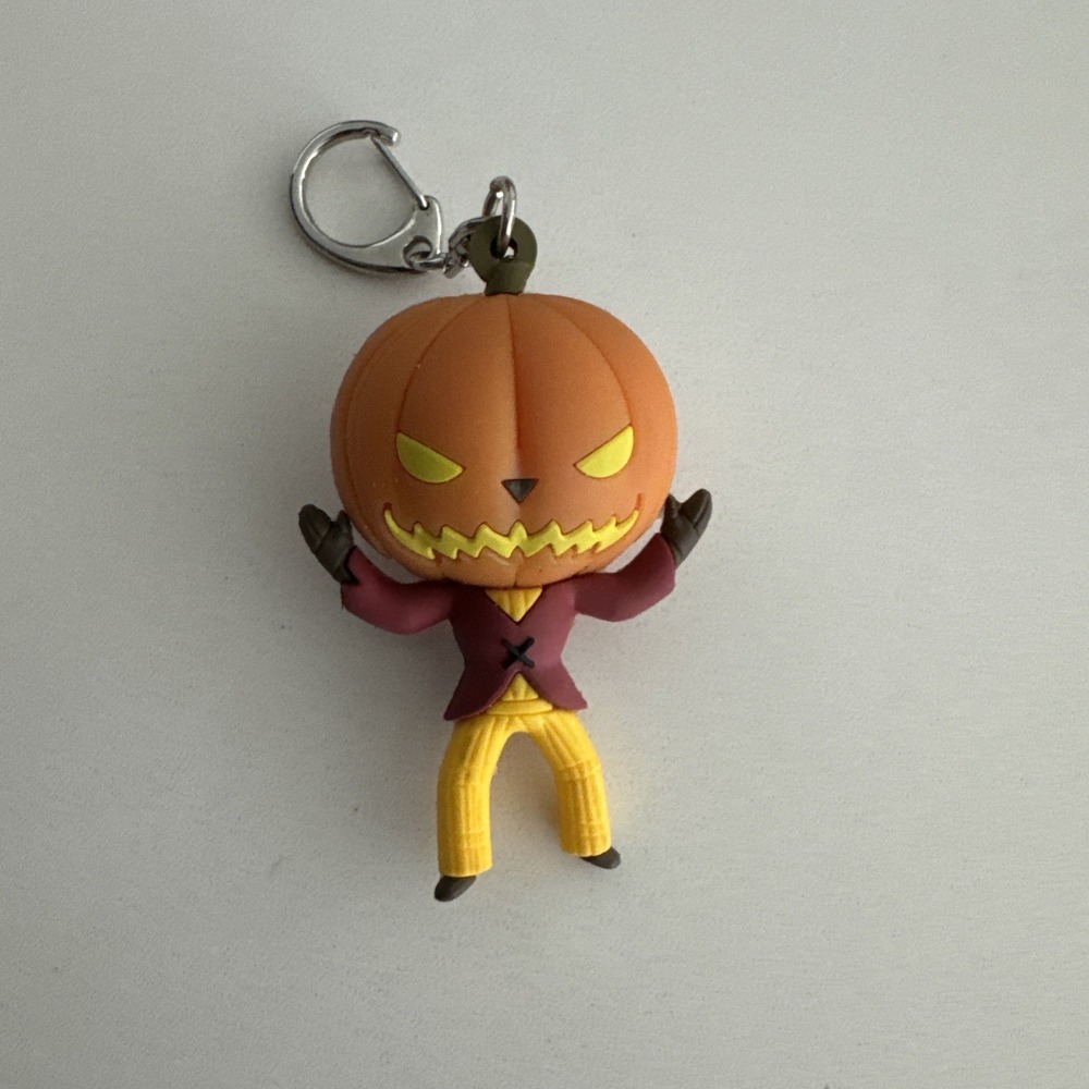 Disney Nightmare Before Christmas Pumpkin King Keychain